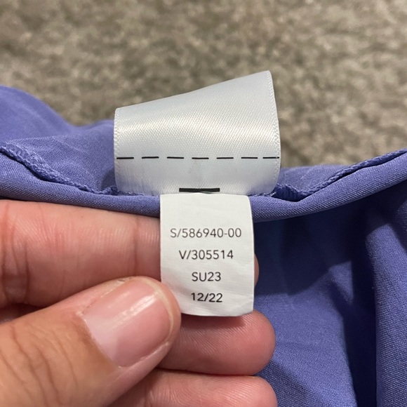 Women’s Athleta Arrival Travel Pants Dark Adonis Blue Periwinkle Purple Size 6 - Picture 8 of 10